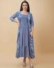 Buy Blue Dresses for Women by GLOBUS Online | Ajio.com