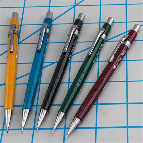 Pentel Sharp Mechanical Pencil, 0.7mm, Blue Barrel, Each (P207C ...
