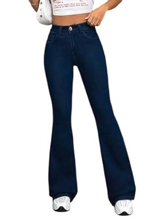Buy STEPLE DENIMS Women's Bootcut High Rise Regular Length Denim Jeans ...