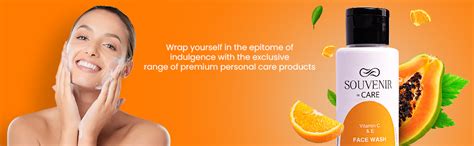 Souvenir De Care Cleanser - Vit C & E Rich Face deep Cleanser for ...