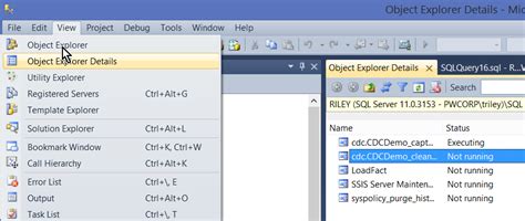 Image result for Open Solution Explorer SQL Managment