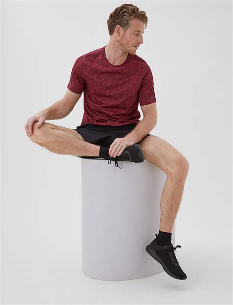 Buy Quick Dry Raglan Training T-Shirt at Marks & Spencer