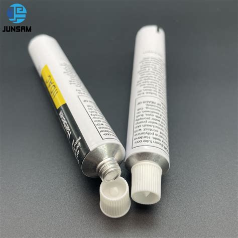 Non-Reactive Aluminum Tube Packaging with Safety Inner Coating for Glue ...