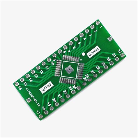QFP32 DIP Adapter Converter PCB Board 0.65/1.27mm – QuartzComponents