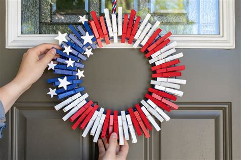 A DIY Clothespin Wreath So Easy To Make You Won't Believe It - The ...