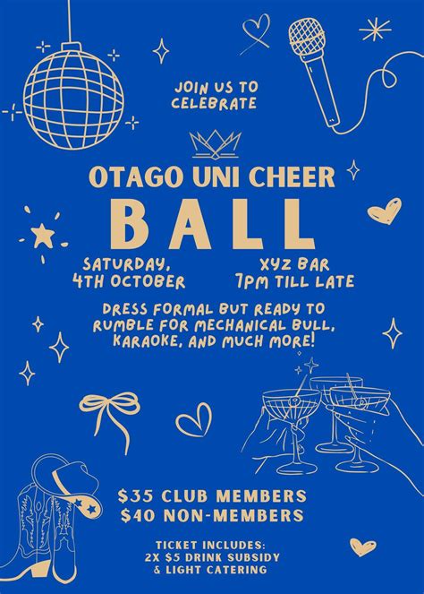 Otago Uni Cheer Ball 2025, XYZ Bar, Dunedin, 4 October 2025 | AllEvents