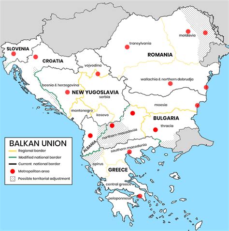 The Balkan Union: my attempt at unifying the powder keg of Europe ...