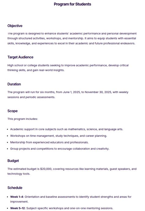 Image result for Example of Program