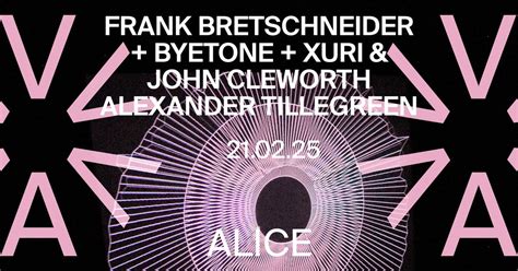 Raster Presents Byetone + Frank Bretschneider + Xuri & John Cleworth ...