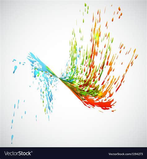 Splash background Royalty Free Vector Image - VectorStock