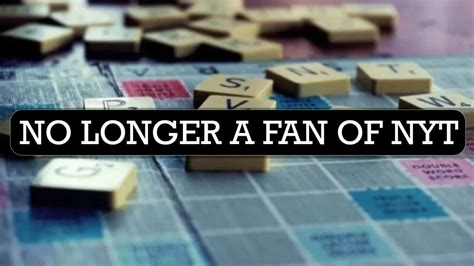 No Longer a Fan of NYT Crossword Clue Craze