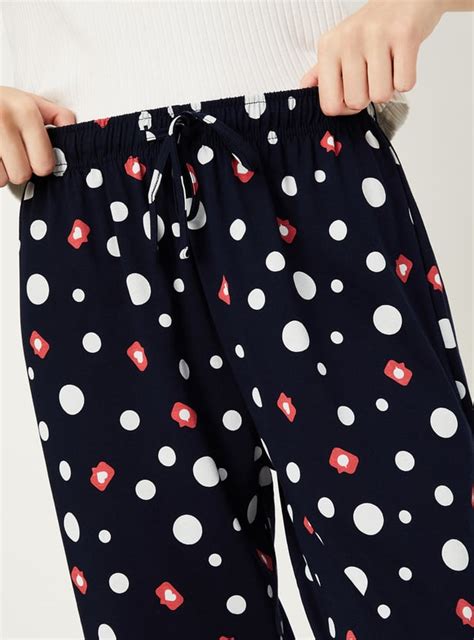 Buy Women Printed Knit Pyjamas Online at just Rs. 499.0 - 1000014047930 ...