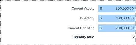 Image result for Liquidity Formula
