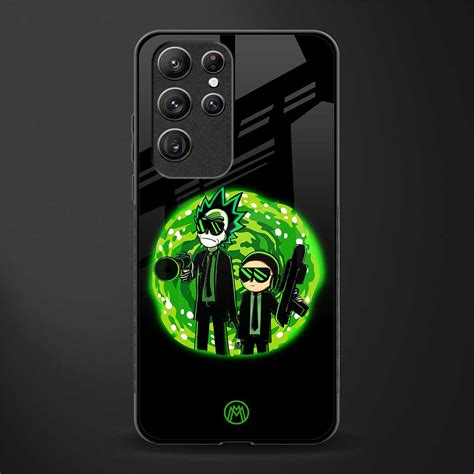 Rick And Morty Schwifty Phone Case for Samsung Galaxy S21 Ultra | Glas ...