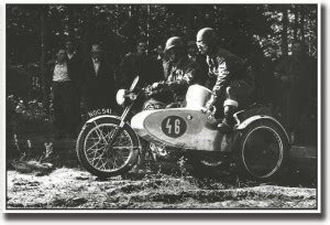 Vintage Motorcycle race Fine Art Print - Abstract posters in India ...