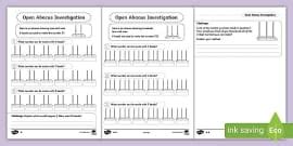 Three Digit Abacus Maths Investigation Worksheets