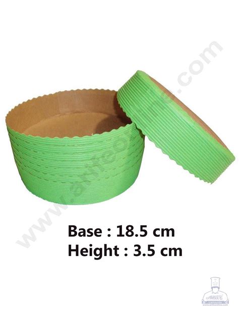 Novacart Bake & Serve Paper Baking Mould By Cake Decor - Round Cake Mo ...