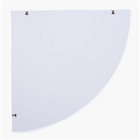 Buy Claris Corner Shelf - White from Home Centre at just INR 990.0