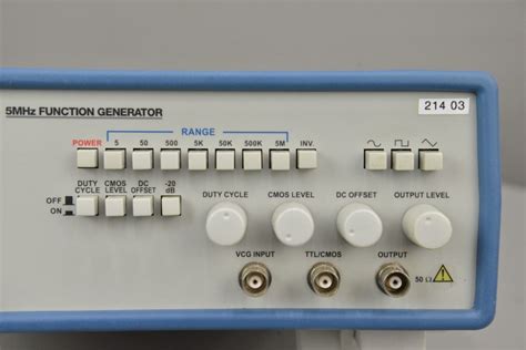 B&K Precision 4011A 5MHz Function Generator 5 MHz – Rhino Trade LLC