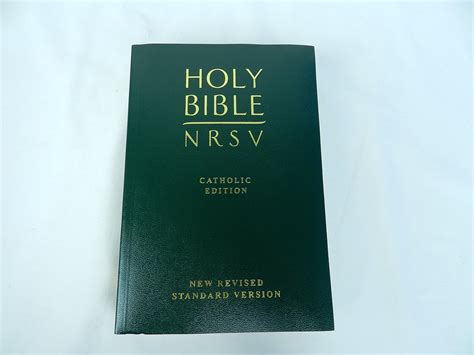 Holy Bible NRSV – New Revised Standard Version, Catholic Edition with ...