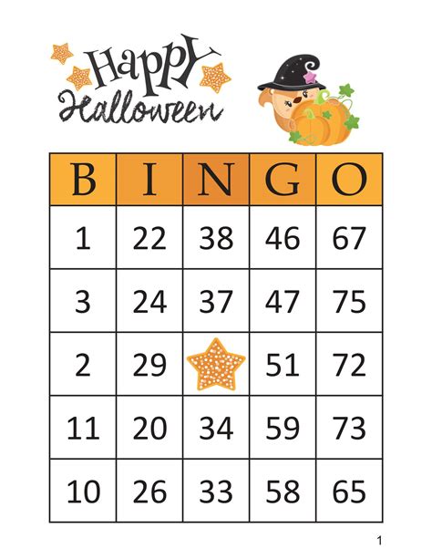 15 Best Free Printable Halloween Bingo Cards PDF For Free At Printablee