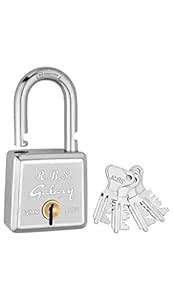 RBS LOCK Double Locking System Pad Lock with 4 Keys (62 mm) : Amazon.in ...