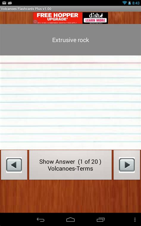 Volcanoes Flashcards Plus - App on Amazon Appstore