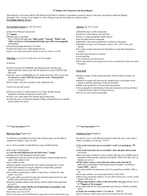 Image result for APA Format 6