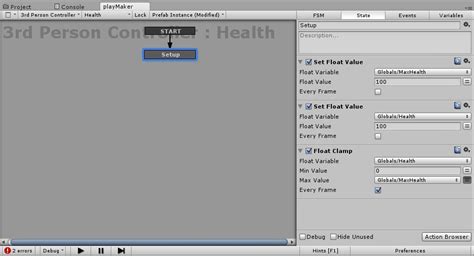 Image result for How to Add a Damage and Health System in Unity