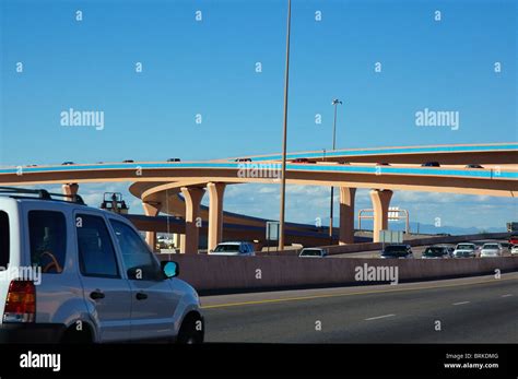 Traffic, downtown Albuquerque, New Mexico Stock Photo - Alamy