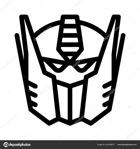 Optimus Prime Mask Vector