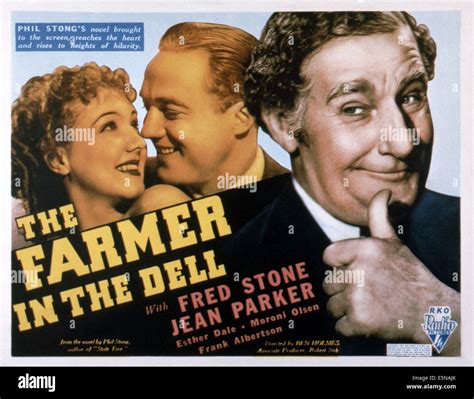 THE FARMER IN THE DELL, from left: Jean Parker, Frank Albertson, Fred ...
