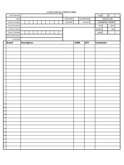 Image result for Beef Processing Order Form