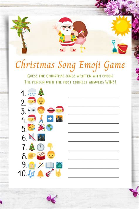 christmas in july activities and games