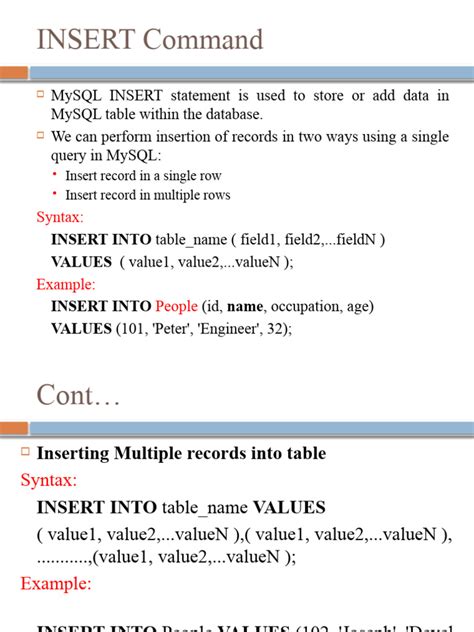 Image result for Insert DML