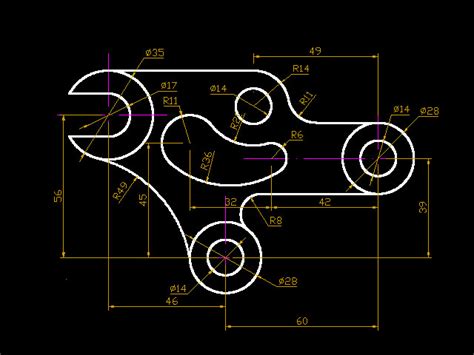 Autocad Mechanical Drawings at PaintingValley.com | Explore collection ...