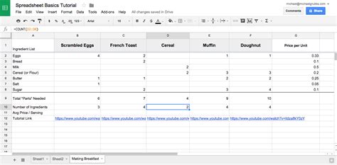 Image result for Google Sheet Tutorials