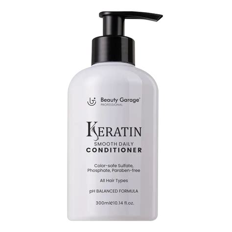 Keratin Smooth Daily Conditioner for Frizz-Free Hair