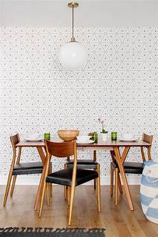 Geometric Wallpaper Dining Room by 25 Amazing Dining Rooms With Wallpaper Geometric Wallpaper Dining Room