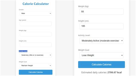 Advanced Calorie Calculator - App on Amazon Appstore