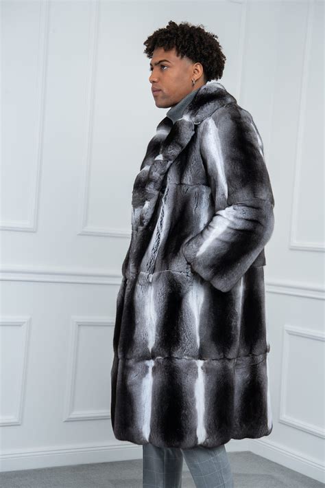 Chinchilla Coat for Men | Shopifur