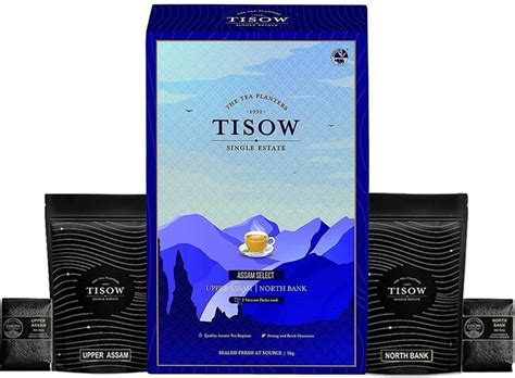 TISOW Assam Select Strong Tea 1kg | 2 Premium Single Estate Healthy ...