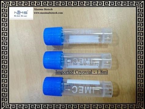 Cryo Vials - 1.8ml Cryo Vial Manufacturer from Greater Noida