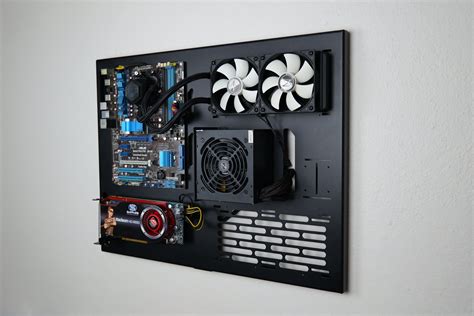 Image result for Wall Mount Open Computer Case