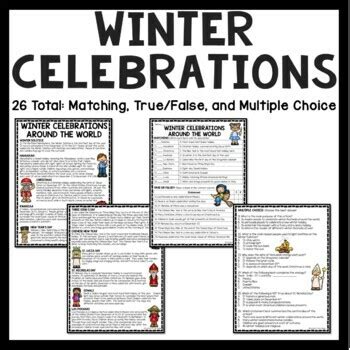 December Reading Worksheet 的图像结果