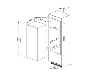 Specificaties van Smeg S4L120F - Tweakers