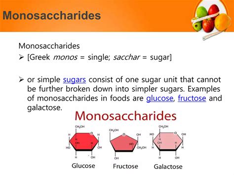 carbohydrates classification, functions, source & RDA | PPTX