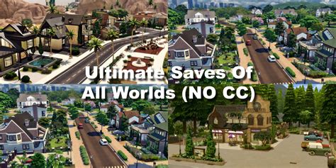 Image result for Every World Sims 4 Save File