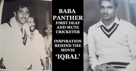 Meet Indias First Deaf And Mute Cricketer Baba Panther: The Inspiration ...