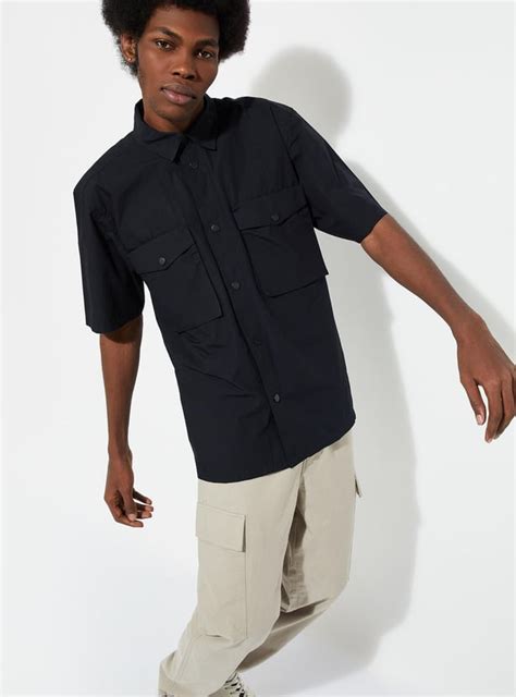 Buy URB_N Men Relaxed Fit Solid Flap Pocket Shirt Online at just Rs ...
